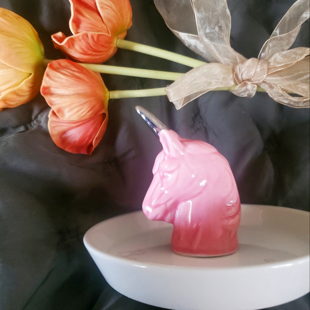 "BE MAGICAL" Unicorn Trinket Dish